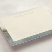 "Brittanica" - Personalized Stationery Cards in Mist by Robert and Stella - Detail