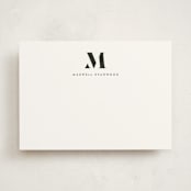 "Sigma" - Personalized Stationery Cards in Ice by chocomocacino - Front
