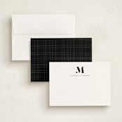 "Sigma" - Personalized Stationery Cards in Ice by chocomocacino - Assembled