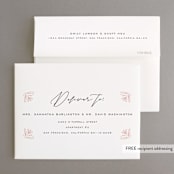 "Bubbly Brunch" - Bridal Shower Thank You Cards in Blush by Michelle Taylor - FREE Recipient Addressing