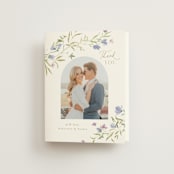 "Sweeping Meadow" - Bridal Shower Thank You Cards in Wisteria by Everett Paper Goods - Front