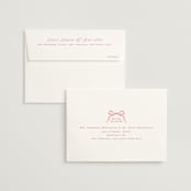 "cupolini" - Bridal Shower Thank You Cards in Flamingo by chocomocacino - FREE Recipient Addressing