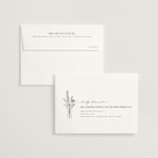 "Botanical" - Bridal Shower Thank You Cards in Garden by Kelly Schmidt - FREE Recipient Addressing