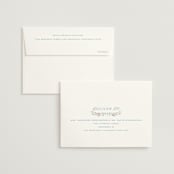 "wildflowers crest" - Bridal Shower Thank You Cards in Flower Braid by Petra Kern - FREE Recipient Addressing