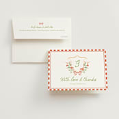 "Grandview" - Bridal Shower Thank You Cards in Sunset by Melanie Kosuge - Card with Envelope