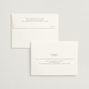 "Celina" - Bridal Shower Thank You Cards in Mint by Pati Cascino - FREE Recipient Addressing