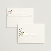 "Wild meadow" - Bridal Shower Thank You Cards in Elder Flower by Sarah Knight - FREE Recipient Addressing
