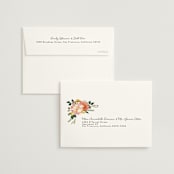 "Spring Blooms" - Bridal Shower Thank You Cards in Blush by Susan Moyal - FREE Recipient Addressing