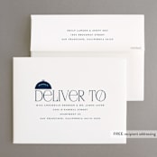 "I Do BBQ Grill" - Bridal Shower Thank You Cards in Water by Heather Schertzer - FREE Recipient Addressing