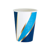 "The Markle 12 oz Cups - Set of 8" - Party Cups in blue by Jollity and Co