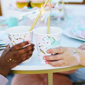 "Magical Christmas 9 oz Cups - Set of 8" - Party Cups in multicolor by Jollity and Co