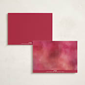 "Lush" - Party Menus in Magenta by Susan Moyal - Back of Card Options