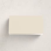 "Formal scallop" - Party Place Cards in Palm by Creo Study - Folded Back of Card