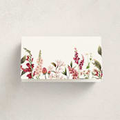 "Lush" - Party Place Cards in Magenta by Susan Moyal - Folded Back of Card