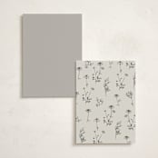 "Floral Type Arch" - Party Table Numbers in Linen by Baumbirdy - Back of Card Options