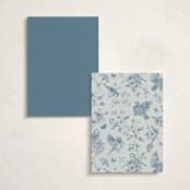 "Empire" - Party Table Numbers in Dusty Blue by Jennifer Postorino - Back of Card Options