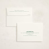 "Papel Picado" - Quinceañera Thank You Cards in Viridian by The Savage Label - FREE Recipient Addressing