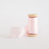 "Blush Satin" - Ribbon in blush by Minted - Ribbon