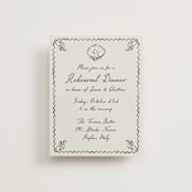 "Puglia" - Rehearsal Dinner Cards in Rock by Pati Cascino - Front