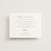 "Close to my Heart" - Rehearsal Dinner Cards in Twilight Whisper by Design Lotus - Front