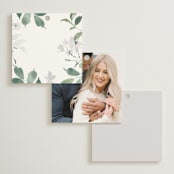 "Grove" - Rehearsal Dinner Favor Tags in Fern by Everett Paper Goods - Back of Card Options