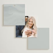 "Corner" - Rehearsal Dinner Favor Tags in Sky by Kelly Schmidt - Back of Card Options