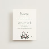 "Holidays ink doodles" - Reception Cards in Enchanted Holiday by Cass Loh - Front