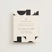 "Kenai" - Reception Cards in Shadow by Carly Reed Walker - Front