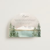 "montagna" - Reception Cards in Forest by Petra Kern - Front