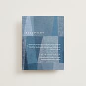 "denim patchwork" - Reception Cards in Seaside by Carrie Moradi - Front