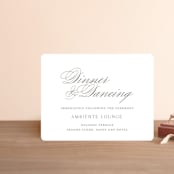 "calisson" - Reception Cards in Mist by chocomocacino - Front