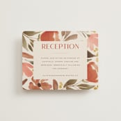 "Giardino" - Reception Cards in Saffron by Vera Lim - Front
