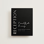 "Ascent" - Reception Cards in Ecru by Erica Krystek - Front
