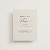 "Date Stamp" - Reception Cards in Wool by Jill Means - Front