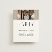 "photo" - Reception Cards in Snow by Lori Wemple - Front
