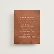 "Radiance" - Reception Cards in Kantha by Heather Cairl - Front