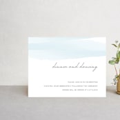 "Set Sail" - Reception Cards in Mediterranean by Sarah Brown - Front
