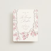 "butter blossoms" - Reception Cards in Posie by Phrosné Barwood - Front