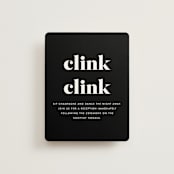 "Nolita" - Reception Cards in Silk by Annie Clark - Front