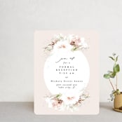 "Beautiful Spring" - Reception Cards in Spring by Phrosné Barwood - Front