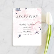 "Florista Modernista" - Reception Cards in Azalea by Petra Kern - Front