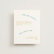 "rainbow 2.0" - Reception Cards in Light Hearted by Deborah Chou - Front