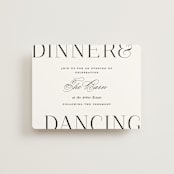 "Coupling" - Reception Cards in Cloud by Lauren Chism - Front