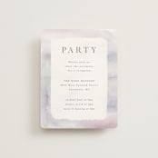 "Lavender fields" - Reception Cards in Lavender by Hooray Creative - Front