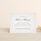"Big City - Philadelphia" - Reception Cards in Light Taupe by Hooray Creative - Front