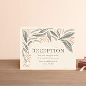 "Unity" - Reception Cards in Burnt Sienna by Jen Owens - Front