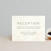 "Postcard from the Desert" - Reception Cards in Sunset by Pink House Press - Front
