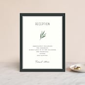 "Oliviers" - Reception Cards in Spring by Gwen Bedat - Front