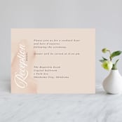 "Romance" - Reception Cards in Snowball by Anna Elder - Front