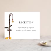 "Bold city" - Reception Cards in Ivory by Cass Imagines - Front